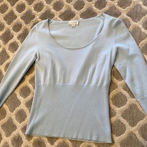 X-Small light blue Tahari sweater.